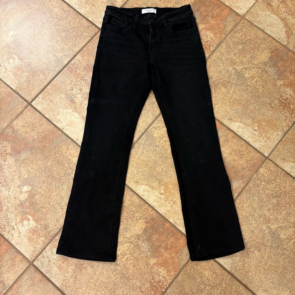 LOFT Black Flare Jeans - Classic Women's Wide Leg
